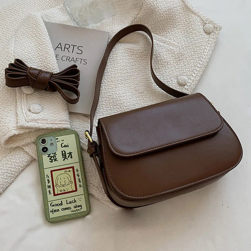 Mini One Shoulder Crossbody Bag Retro Small Square Bag