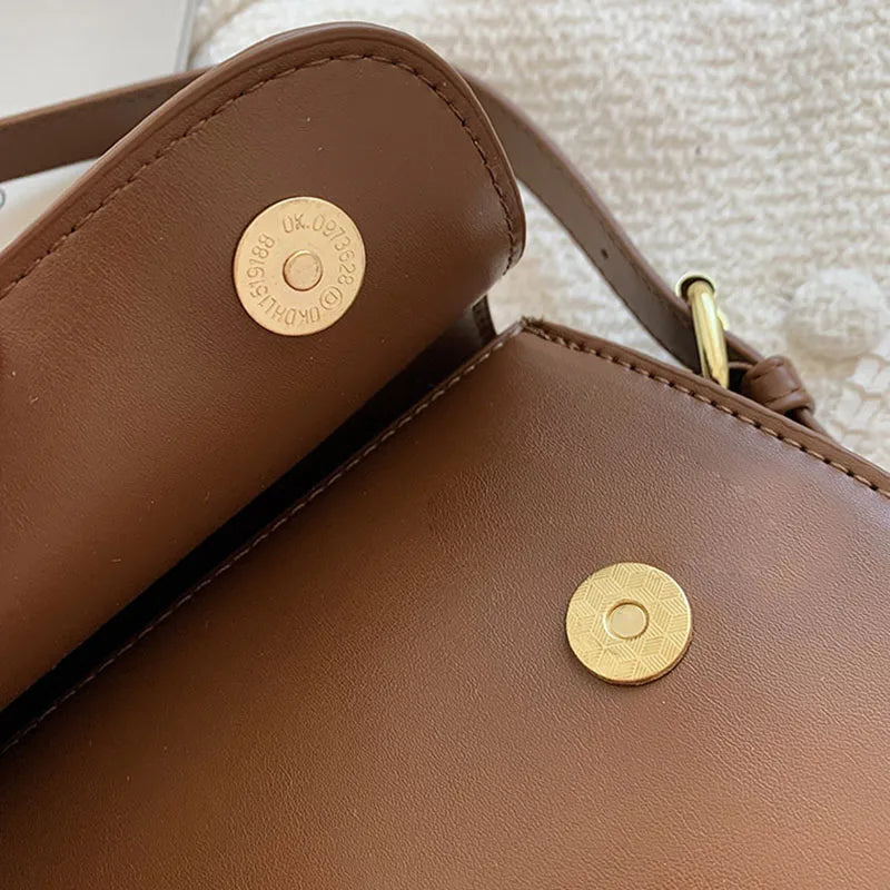 Mini One Shoulder Crossbody Bag Retro Small Square Bag