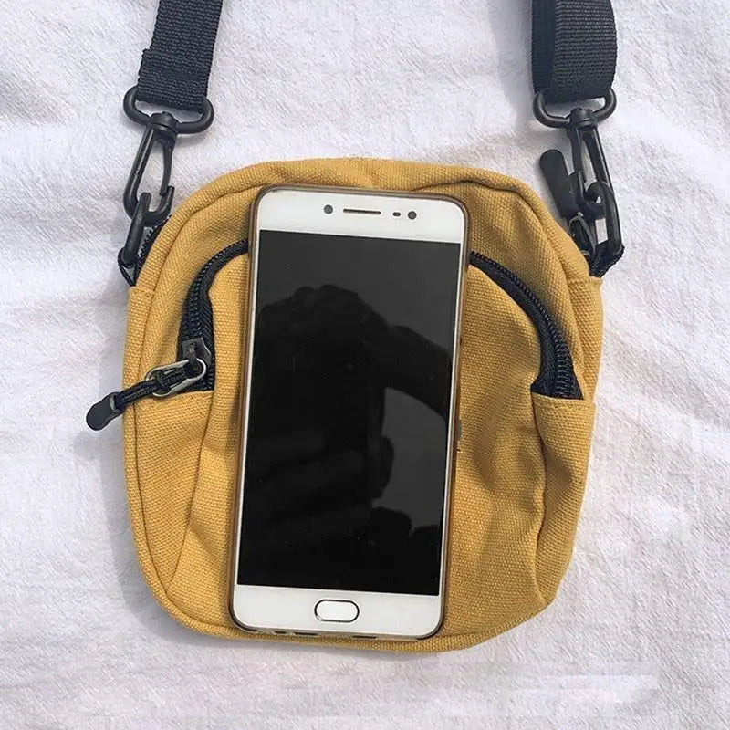 Mini Canvas Crossbody Bag for Women Ladies Purse Phone Sac A Main Femme Bolsas
