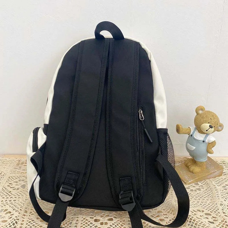 Minimalism Unisex School Backpack Daily Travel Bags All-match