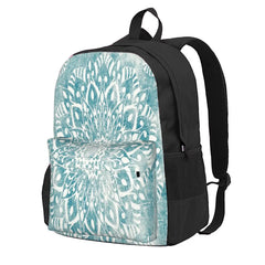 Mint Light Mandalas July Backpacks Men's Bags For Women