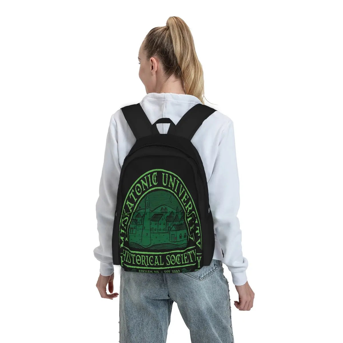 Miskatonic Historical Society 2 Backpacks Retro Men's Backpack