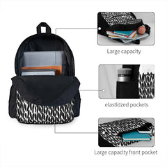 Vintage Knit Backpack for Men and Women
