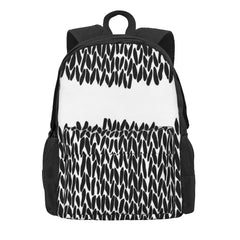 Vintage Knit Backpack for Men and Women