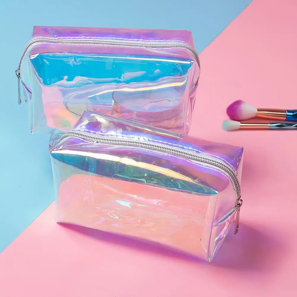 Miyahouse PVC Transparent Makeup Case Beauty Organizer Pouch