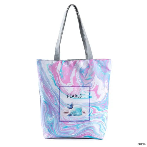 Miyahouse Summer Beach Bag Women Shoulder Canvas Tote Hand