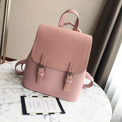 Retro Patchwork Backpack Women Square Travel Bag Vintage Casual Y2K