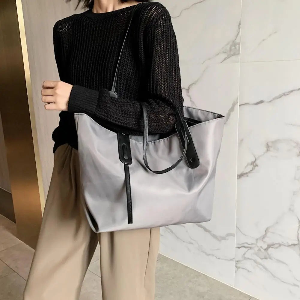 Modern Washable Women Shoulder Bag Portable Lady Tote Pouch