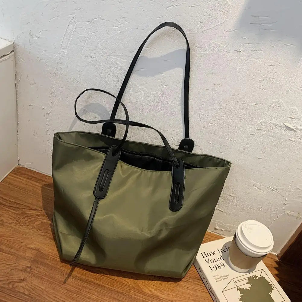 Modern Washable Women Shoulder Bag Portable Lady Tote Pouch