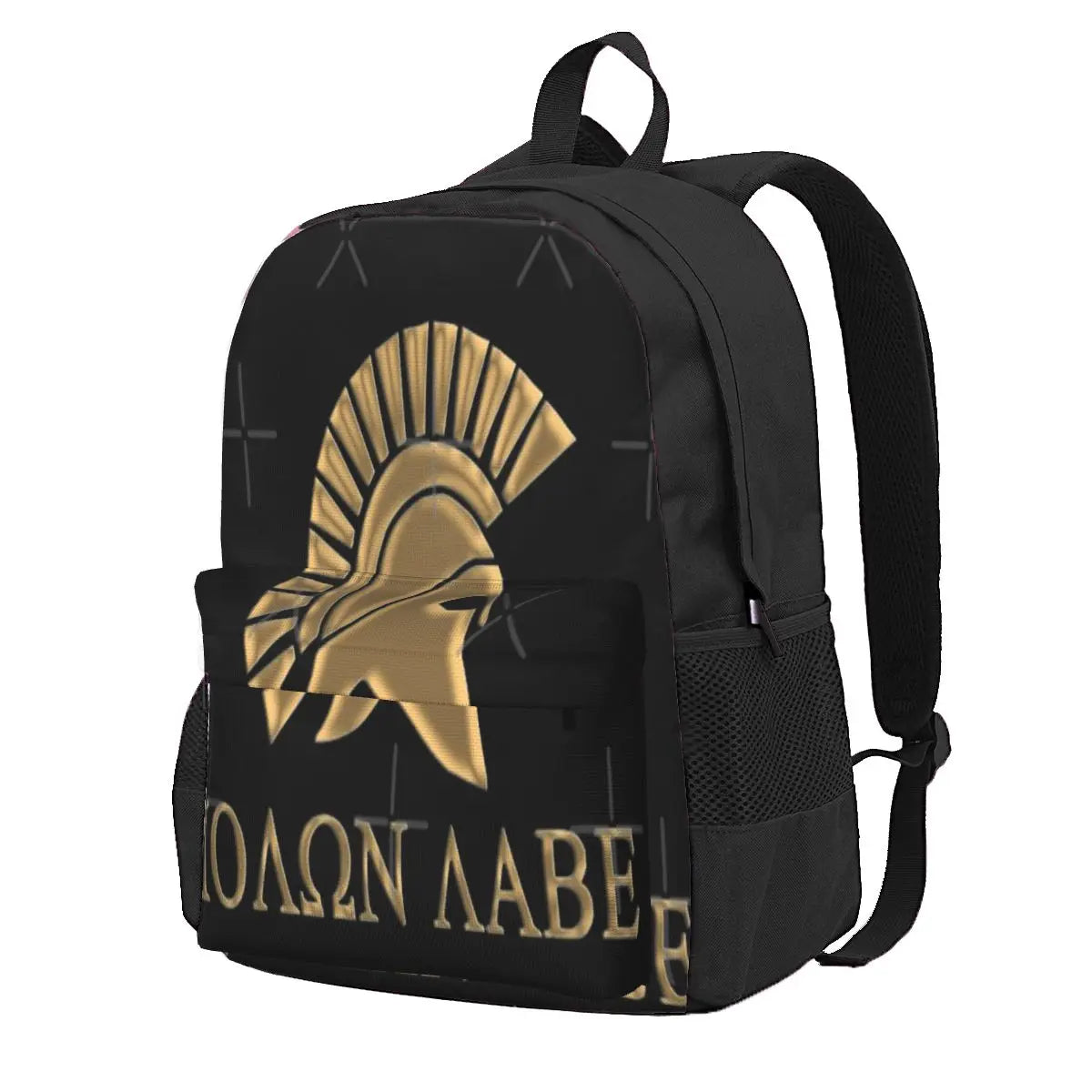 Molon Labe-Spartan Warrior 1 Backpacks Men's Backpacks Bags For Women