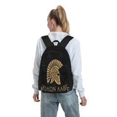 Molon Labe-Spartan Warrior 1 Backpacks Men's Backpacks Bags For Women