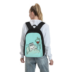 Monday Coffee Backpacks Men's and Women's Retro Bags