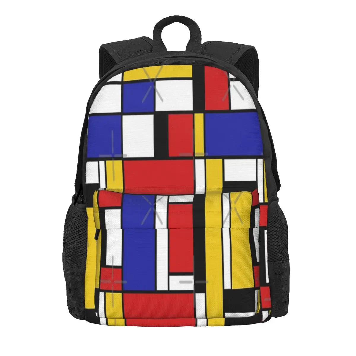 Mondrian Art Backpacks Men's Backpacks Bags For Women Anime Women Backpack