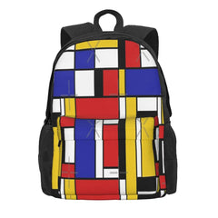 Mondrian Art Backpacks Men's Backpacks Bags For Women Anime Women Backpack