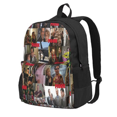Monk Collage Backpacks Men's & Women's Bags