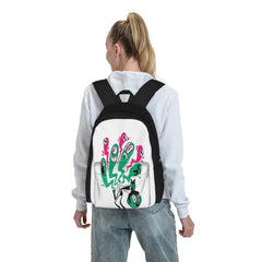 Monster Emotions Backpacks Men Women Girls School Bag