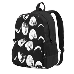 Moon Phases No 2 Backpacks Men's and Women's Bag