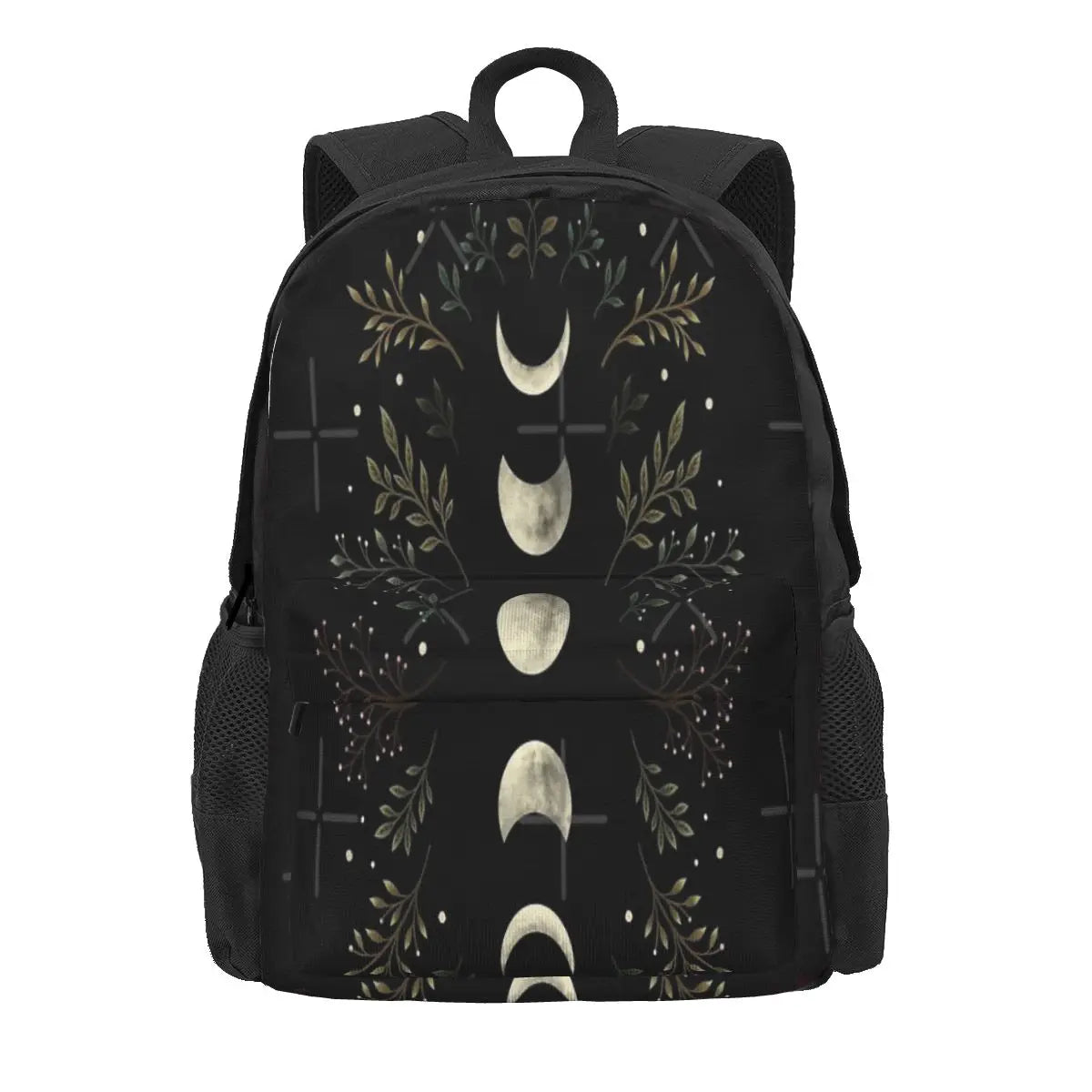 Moonlit Garden-Olive Green Backpacks Zipper Eco F