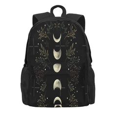 Moonlit Garden-Olive Green Backpacks Zipper Eco F