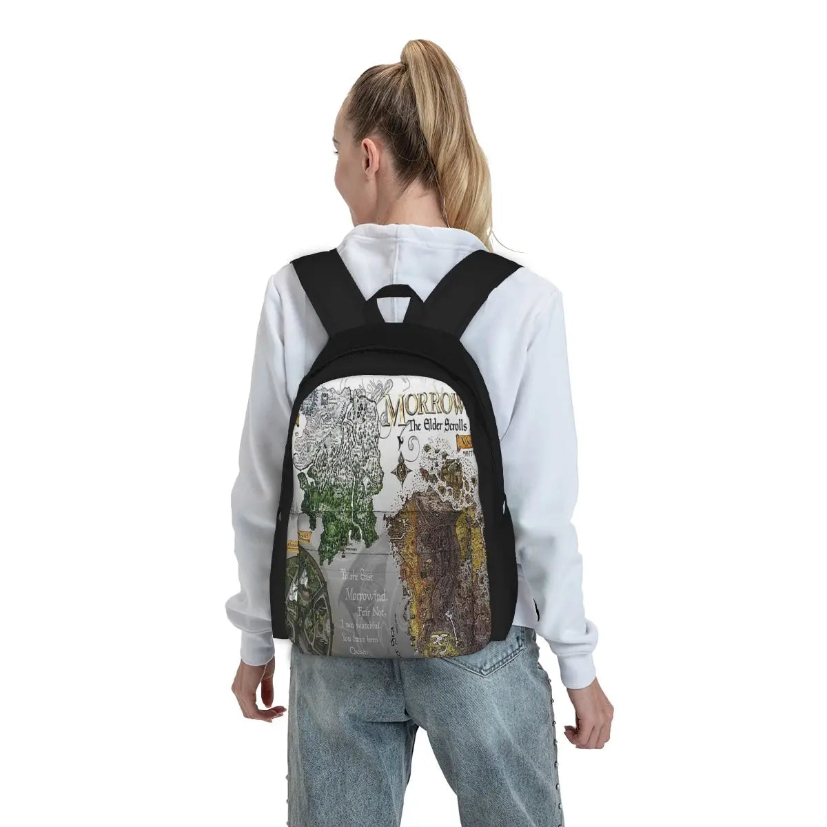 Morrowind Elder Scrolls Backpacks Men's Backpacks Bags