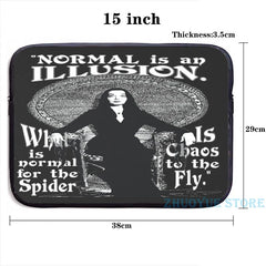 Morticia Addams- Normal Is An Illusion... USB Charge Backpack