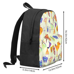 Moth Bag - Pastel Backpacks Men's & Women's Recycled Class Bags