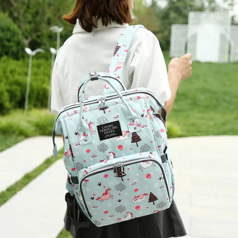 Anti Theft Oxford Rucksack Large Capacity Backpack