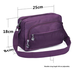 Mother's Messenger Bag Canvas Nylon Grandma Business Wallet