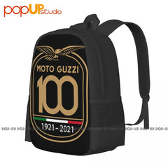 Motoguzzi Large Capacity Vintage Riding Backpack