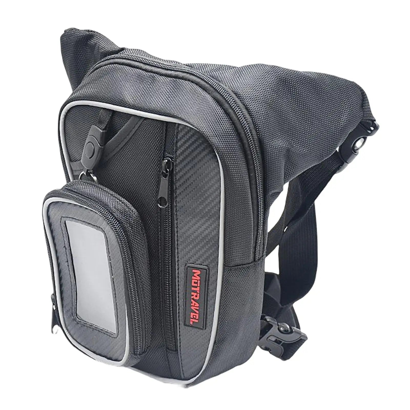 Motorcycle Drop Leg Bag Reflective Strip Wallet Bike Bag Outdoors Sports