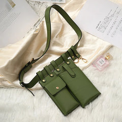 Women Waist Packs With Belt Two pieces of Mother's bag