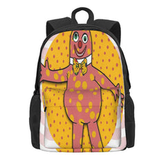 Mr Blobby II Backpacks - Waterproof Anime Backpack for Men and Women