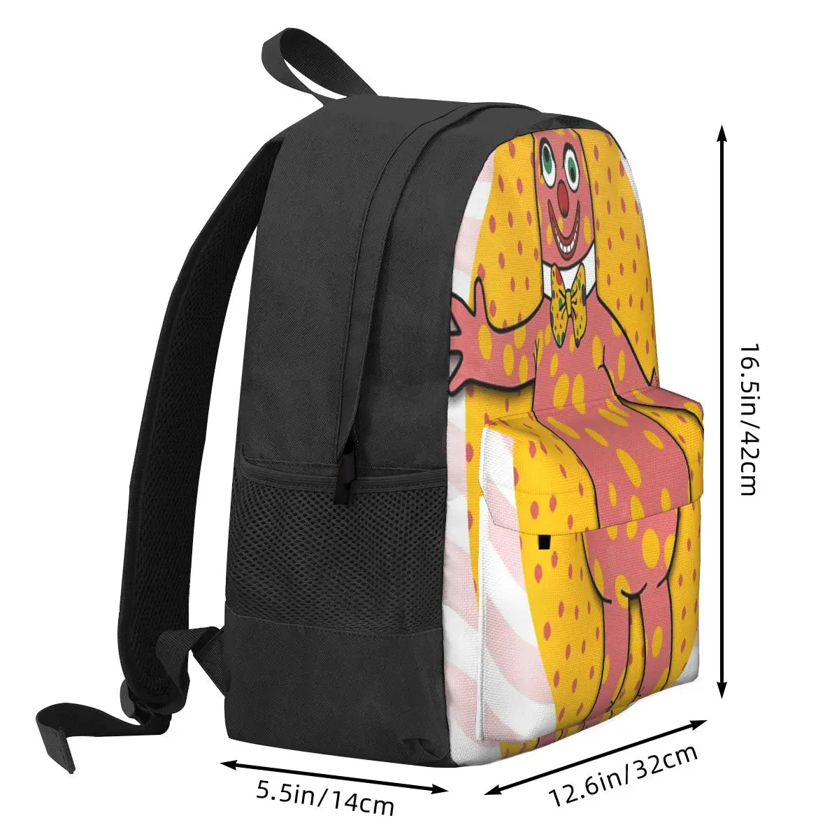 Mr Blobby II Backpacks - Waterproof Anime Backpack for Men and Women