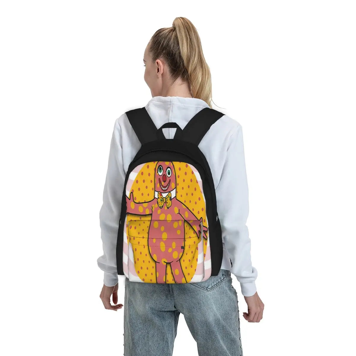 Mr Blobby II Backpacks - Waterproof Anime Backpack for Men and Women