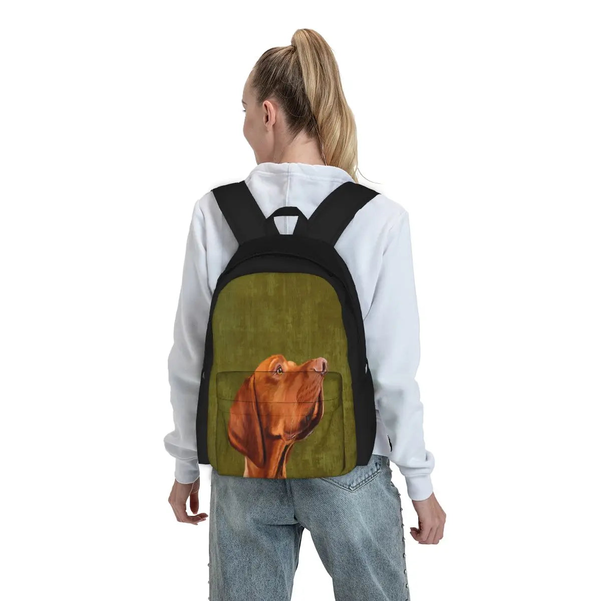 Vizsla Men's Backpacks Women's Bags Back Bag Women Backpack