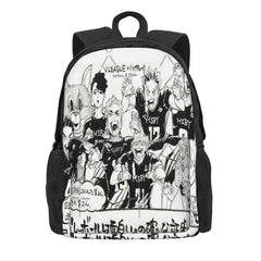 Msby Jackals Backpacks Men's & Women's Manga Travel Backpack