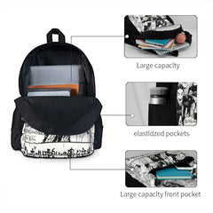 Msby Jackals Backpacks Men's & Women's Manga Travel Backpack