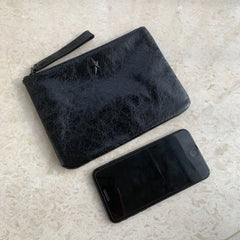 Mugle Angel Metallic Makeup Bag with Star Clutch Handbag