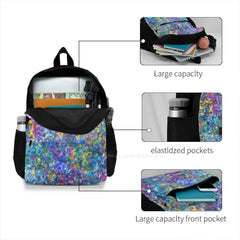Colored Tiny Dots Backpack for Men Women Girls