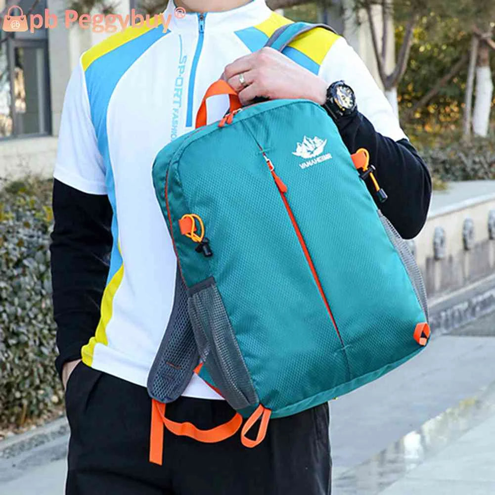 Multi-Function Travel Backpack Folding Oxford Cloth Zipper Backpack Waterproof
