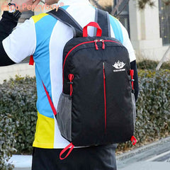 Multi-Function Travel Backpack Folding Oxford Cloth Zipper Backpack Waterproof