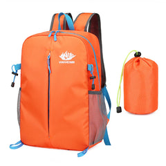 Multi-Function Zipper Backpack Folding