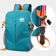 Multi-Function Zipper Backpack Folding