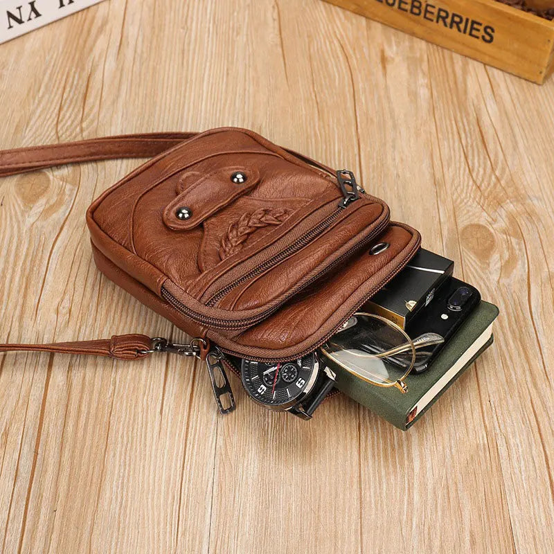 Vintage Crossbody Bag Small Shoulder Bag Women