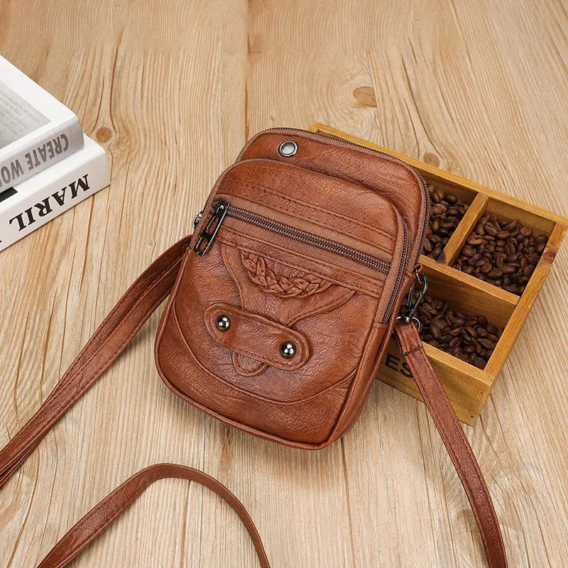 Vintage Crossbody Bag Small Shoulder Bag Women