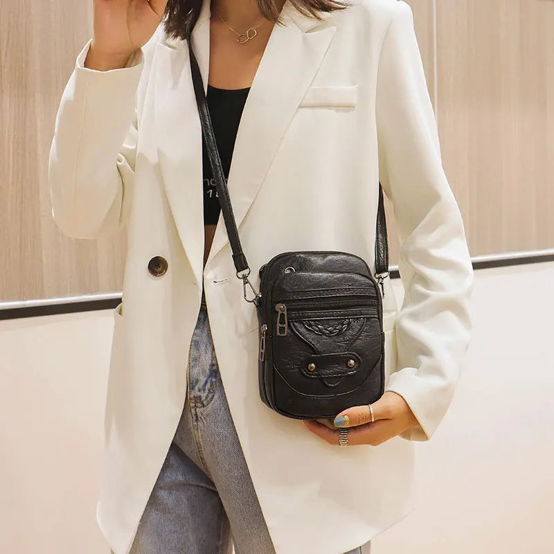 Vintage Crossbody Bag Small Shoulder Bag Women