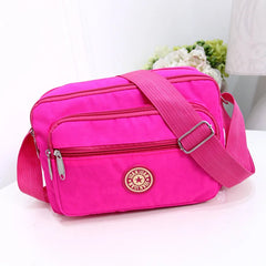 Canvas Messenger Bag for Women Middle Aged Mother Nylon Shoulder Bag