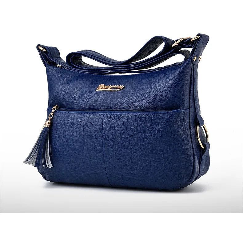 Layer Zipper Shoulder Bag Women's Party Business Dual-purpose Bag