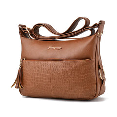 Layer Zipper Shoulder Bag Women's Party Business Dual-purpose Bag