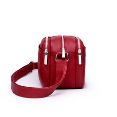 Women's Solid Shoulder Bag High Messenger Pack Daily Crossbody Bag